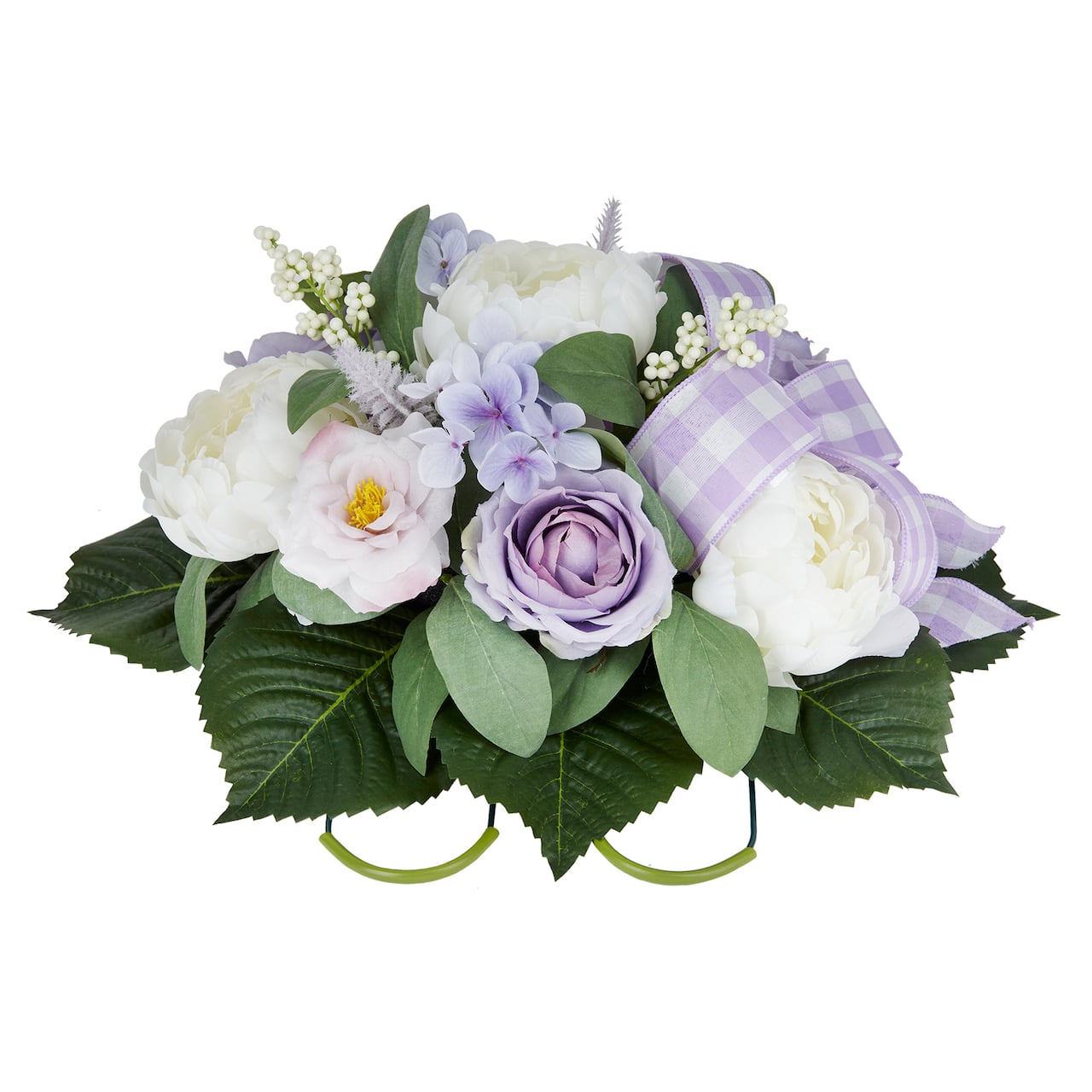 17" Purple & White Remembrance Saddle by Ashland®